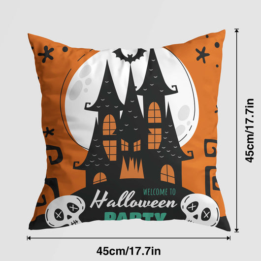 Funda de Almohada Castillo de Calabaza Halloween - Image 8