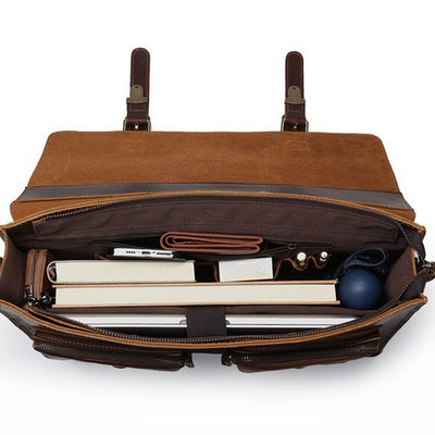 Bolso Crossbody Ejecutivo en Cuero Genuino Premium - Image 4