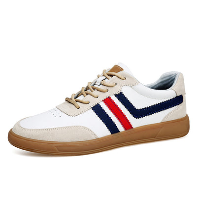 Tenis de Cuero para Hombre con Plantillas Elevadoras y Suela de Goma Reforzada - Image 5