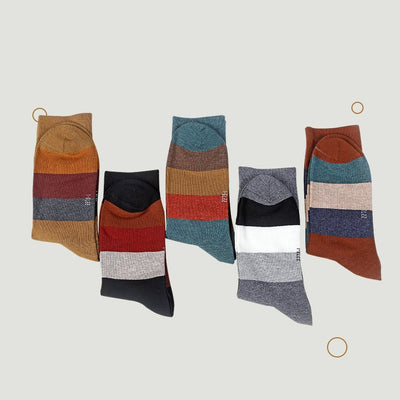 Calcetines Casuales de Algodón Coloridos para Hombre - Image 6