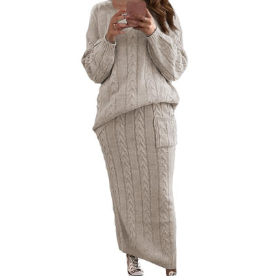 Conjunto de Suéter con Detalle Retorcido - Image 26