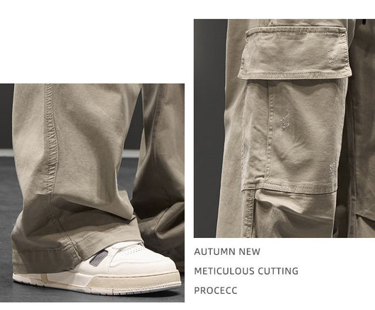 Pantalones Rectos Talla Grande para Trabajo y Uso Casual - Image 11