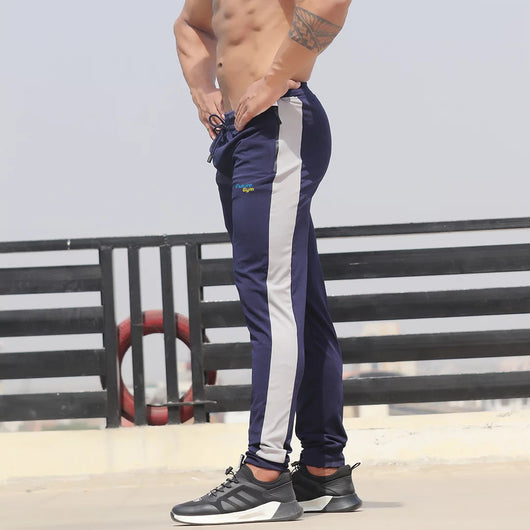 Pantalones Deportivos Slim Fit con Bloques de Color para Hombre - Image 12