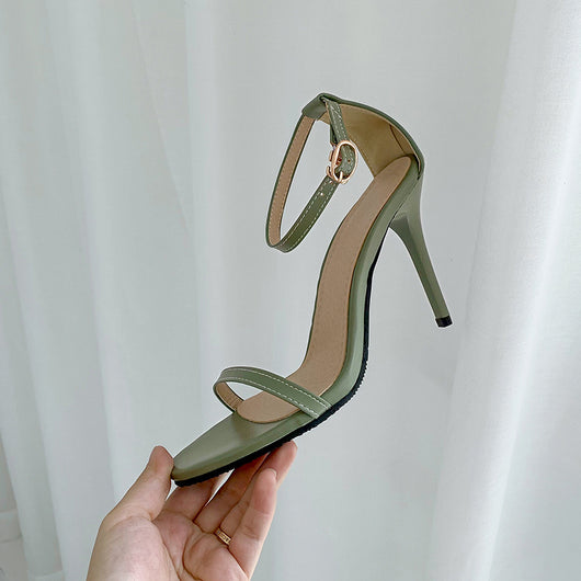 Zapatos de Tacón Alto Hueco con Hebilla - Diseño Sexy para Mujer - Image 4