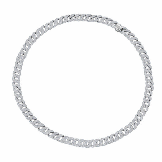 Cadena Cubana de Diamantes Completos Estilo Europeo y Americano - Image 18