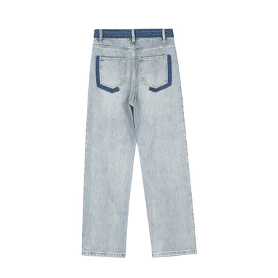 Jeans Casual Holgados con Costuras Decorativas - Estilo Urbano - Image 2