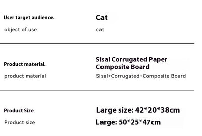 Rascador Vertical de Sisal Resistente para Gatos - Alivia Estrés y Protege Muebles - Image 10