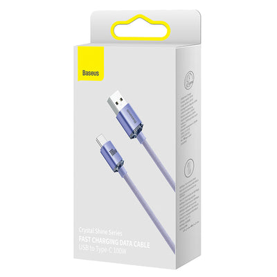 Cable USB-C de Carga Rápida Crystal Shine - Transferencia de Datos - Image 11