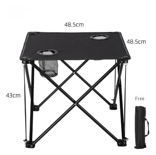 Juego de Mesa y Silla Plegable para Camping - Tela Impermeable Oxford - Image 10