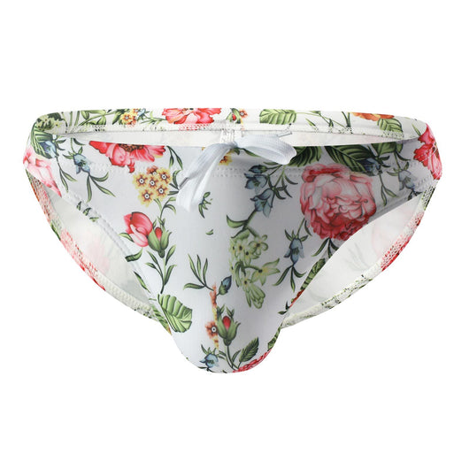 Bañador Estampado Tropical con Diseño de Hojas de Coco y Arce - Pantalón de Playa Multicolor Trendy - Image 14