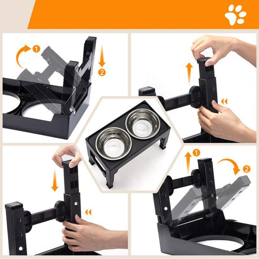 Comedero Elevado para Perros Medianos y Grandes con Protección Cervical Anti-volcado - Image 5