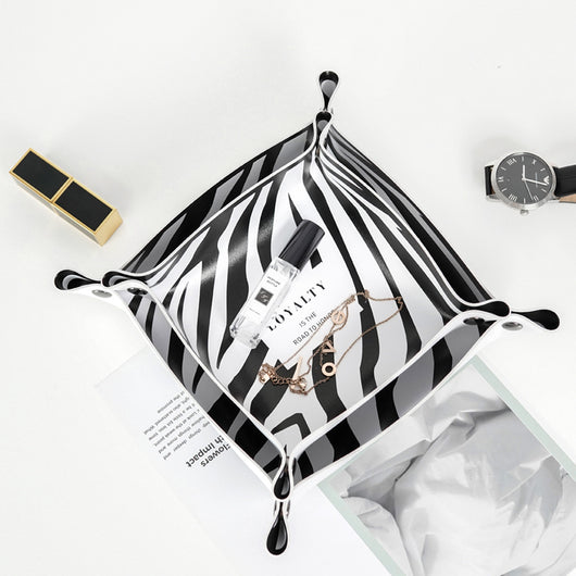 Organizador de Cuero para Escritorio - Caja Almacenamiento Cosméticos y Accesorios - Image 8
