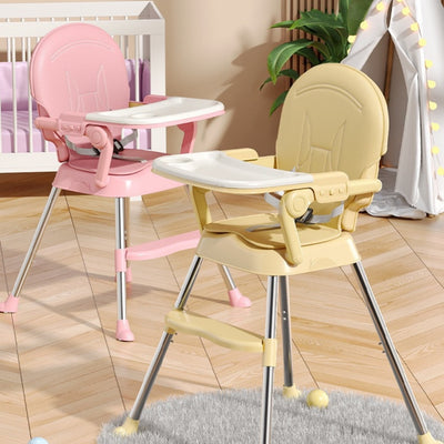 Silla de Comer Multifuncional Plegable para Niños