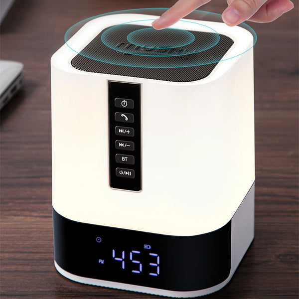 Lámpara de Mesa Inteligente con Bluetooth y Ambiente Sonoro