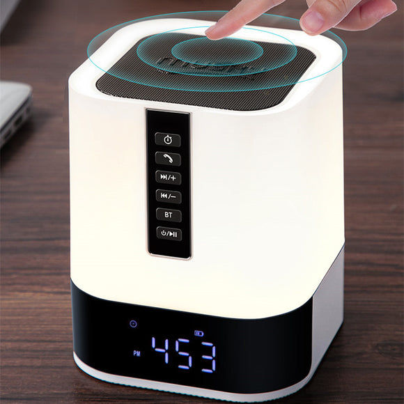 Lámpara de Mesa Inteligente con Bluetooth y Ambiente Sonoro