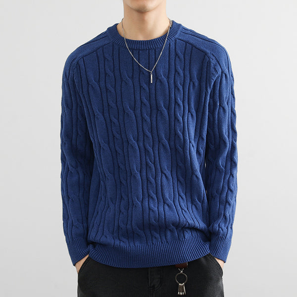 Suéter Tejido Slim Fit para Hombre - Pullover Casual