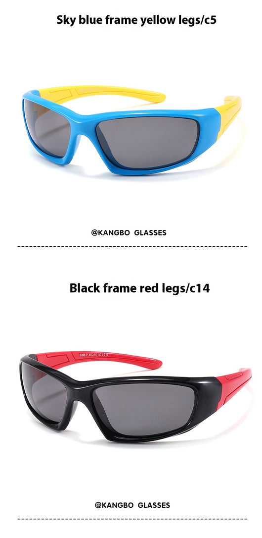 Gafas de Sol Deportivas para Niños y Niñas con Lentes Reflectantes - Image 23