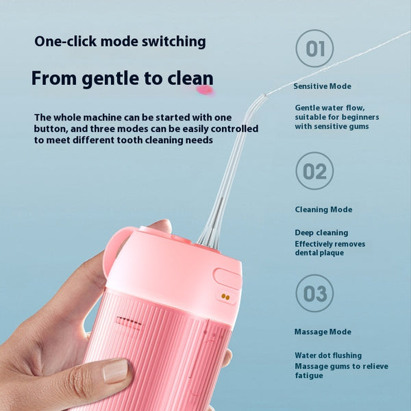 Limpiador de Dientes con Pulso Eléctrico y Tecnología Telescópica