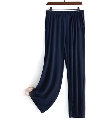 Pantalones Casuales de Algodón Lenzing Amoi Talla Grande para Hombre - Image 17