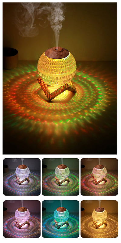 Humidificador Esfera de Cristal RGB con Luz LED Silencioso - Image 16