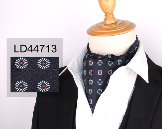 Pañuelo de Seda para Hombre con Estampado Floral - Image 15