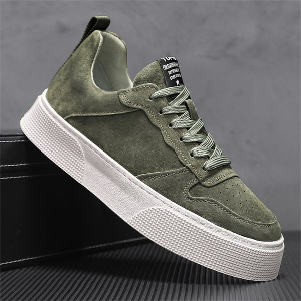 Tenis Deportivos Casuales Plataforma para Hombre Talla Grande 46 Transpirables