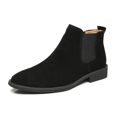 Botas de Cuero Puntiagudas Altas para Hombre - Image 16