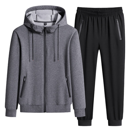 Conjunto de Abrigo, Suéter y Pantalón Casual para Parejas Talla Grande - Image 9