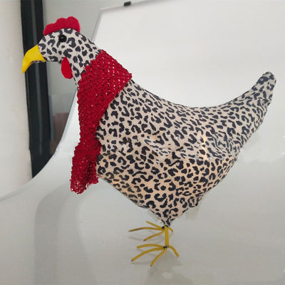 Gallina Navideña con Bufanda - Decoración Festiva - Image 10