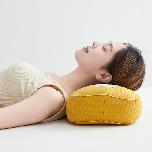 Almohada de Cáscara de Trigo Sarraceno con Funda de Algodón Resistente - Image 4