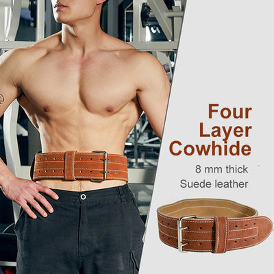 Cinturón de Levantamiento de Pesas con Soporte Lumbar Reforzado - Image 8