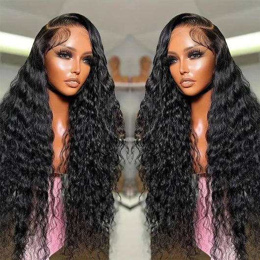 Peluca Afro Rizos Voluminosos con Encaje - Tubo Enrollado Pequeño - Image 14