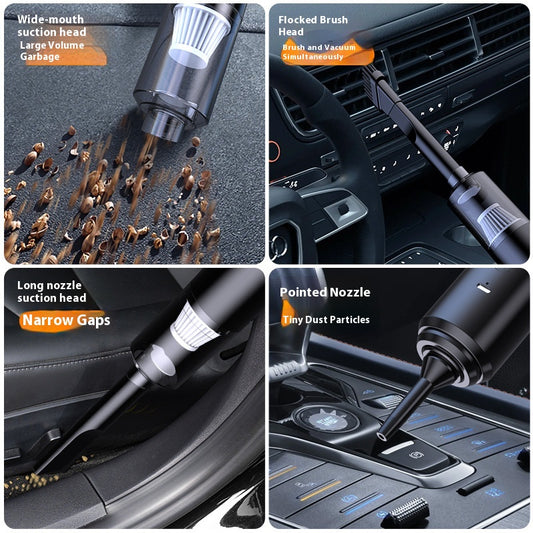 Limpiador Portátil 2 en 1 con Soplador y Aspiradora para Auto y Hogar - Image 2
