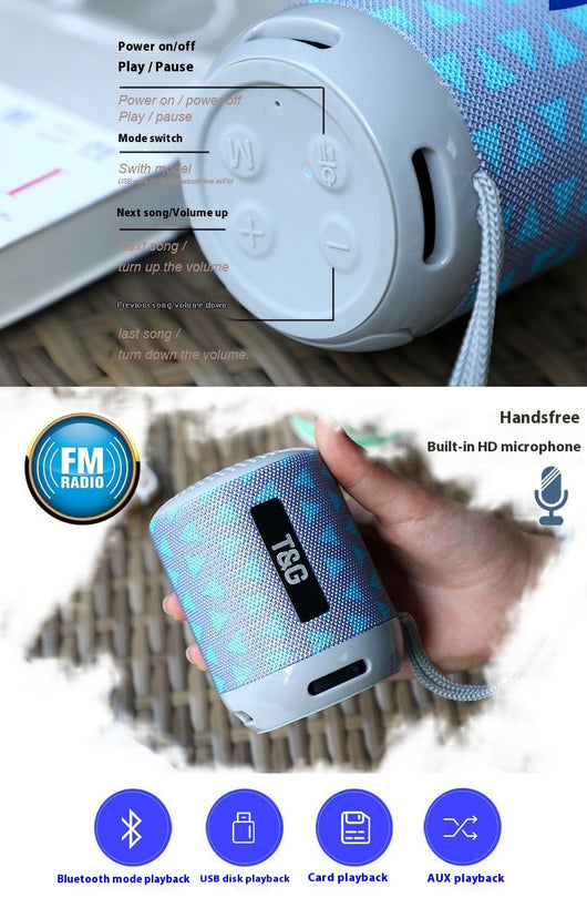 Parlante Bluetooth Portátil Resistente para Exterior - Image 24