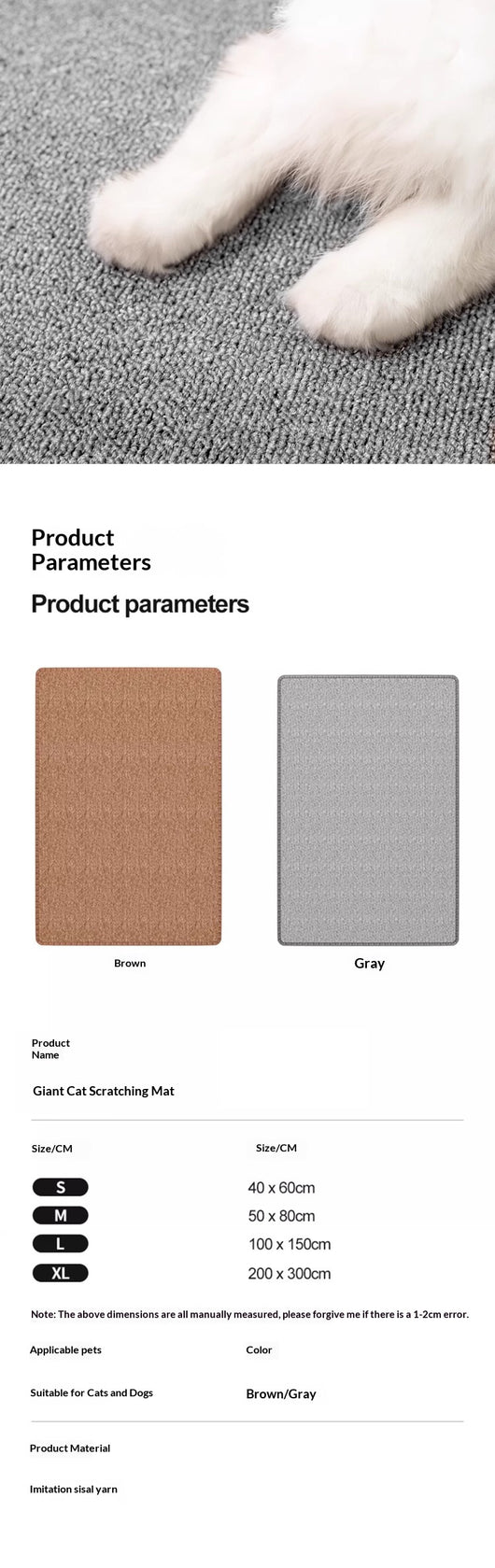 Dark gray textured pet-proof rug with a subtle border, shown on a light wood floor. - Image 16