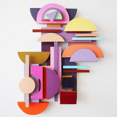 Cuadro Moderno Tridimensional para Sala de Estar - Arte Minimalista Contemporáneo - Image 22