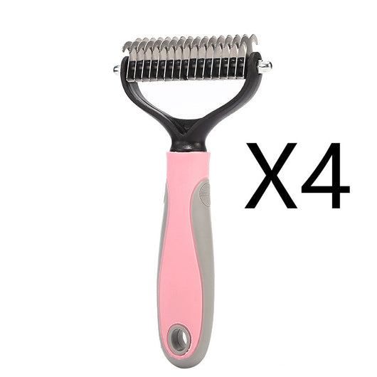 Peine Desmatera Doble Cara Acero Inoxidable para Perros - Herramienta Profesional Antimotas - Image 12