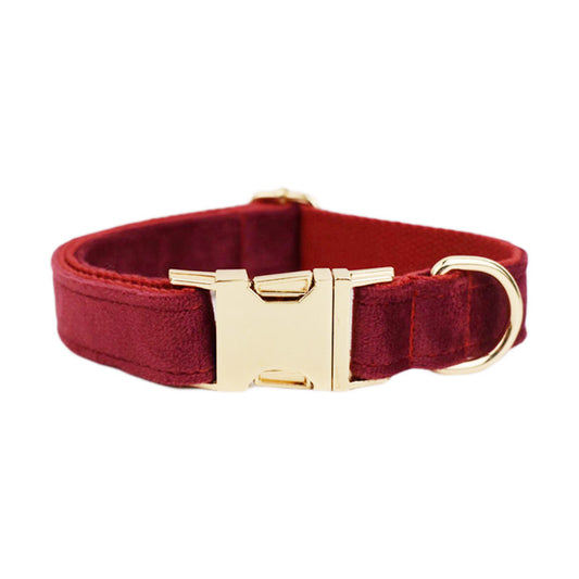 Collar de Tela Terciopelo para Perro - Image 2