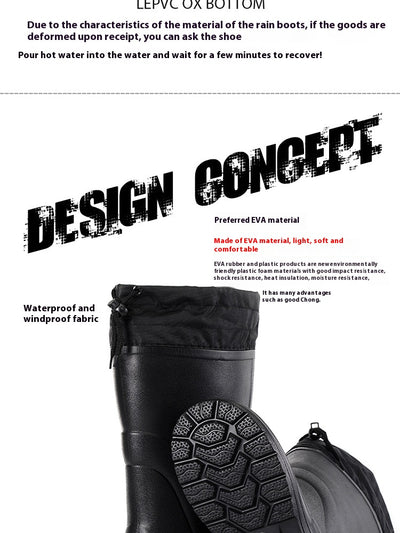 Botas Impermeables de Trabajo Ligeras para Hombre - Image 12