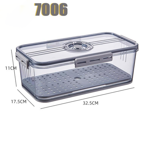 Contenedor de Almacenamiento Transparente Hermético de Plástico Alimentario - Image 13