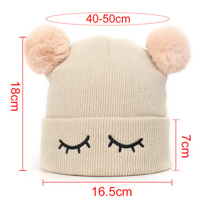 Gorro de Lana Infantil con Bordado de Osito Guiñador - Image 14