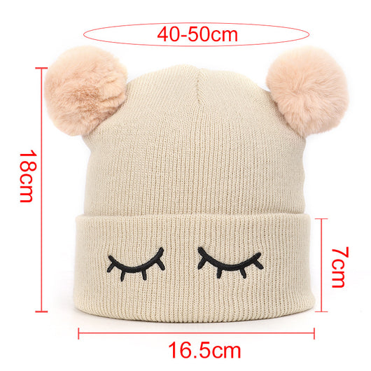 Gorro de Lana Infantil con Bordado de Osito Guiñador - Image 14