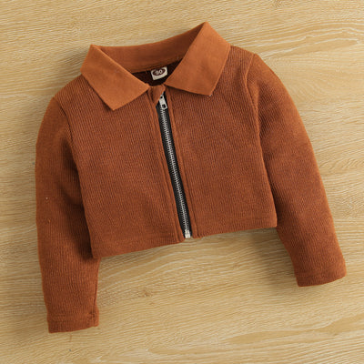 Conjunto Infantil con Saco de Cuello y Pantalón Elástico - Image 12
