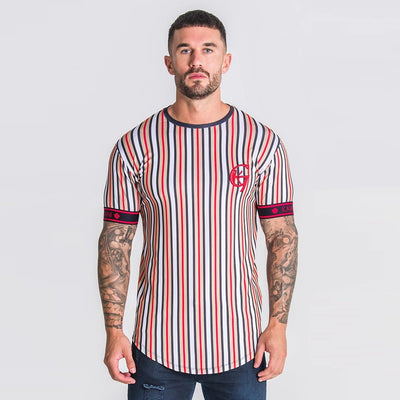 Playera Deportiva de Rayas con Secado Rápido - Image 6