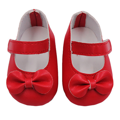 Zapatos de Muñeca American Girl 18 Pulgadas - Diseño Moño Color Sólido - Image 22