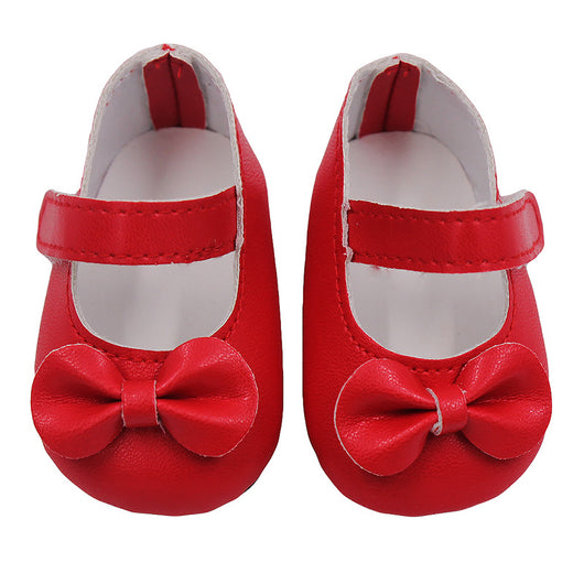 Zapatos de Muñeca American Girl 18 Pulgadas - Diseño Moño Color Sólido - Image 22