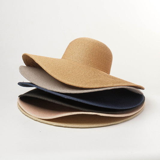 Sombrero de Paja con Ala Ancha para Protección Solar - Ideal para Viajes y Actividades Outdoor