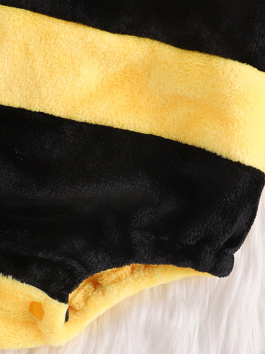 Pijama Enterizo Bebé Diseño Abeja en Franela Suave - Image 13