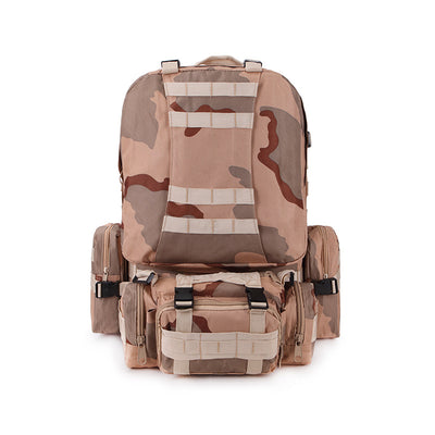 Mochila Táctica de Viaje Oxford Camuflaje - Resistente para Aventuras - Image 9