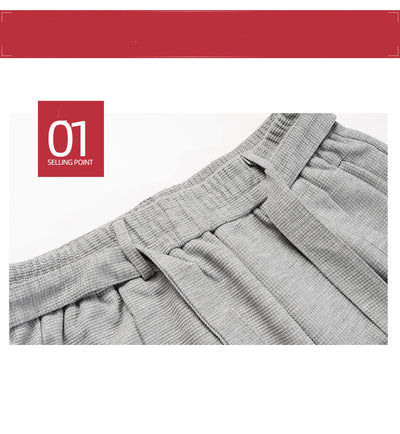 Pantalones de Descanso Rectos Unisex con Cinturón - Image 13